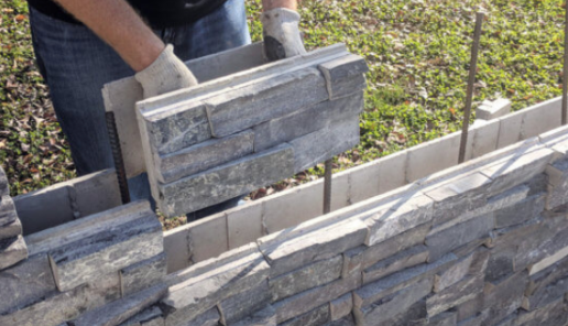 Stackable Wall Blocks Interlocking Retaining Wall Blocks | Dry Stack – Australian Landscape ...