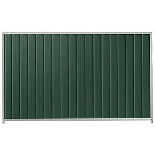 PermaSteel Colorbond Fence Kit in the size of 2.35m x 1.8m with Caulfield Green Infill and Shale Grey Frame | Available at Australian Landscape Supplies