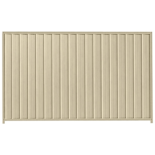 PermaSteel Colorbond Fence Kit in the size of 2.35m x 1.8m with Merino Infill and Merino Frame | Available at Australian Landscape Supplies