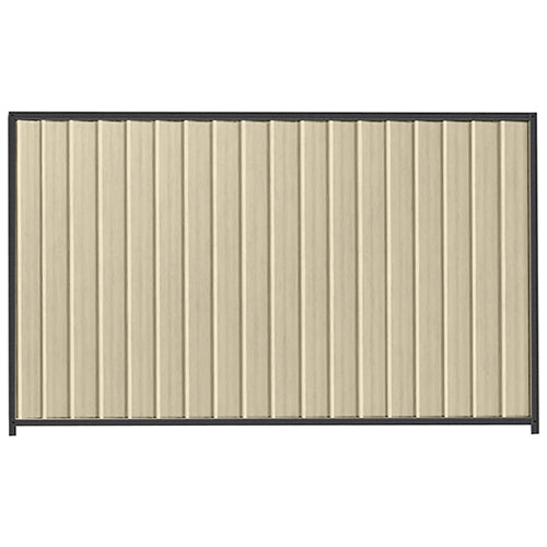 PermaSteel Colorbond Fence Kit in the size of 2.35m x 1.8m with Merino Infill and Monolith Frame | Available at Australian Landscape Supplies