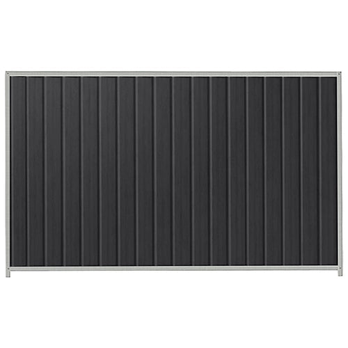 PermaSteel Colorbond Fence Kit in the size of 2.35m x 1.8m with Monolith Infill and Shale Grey Frame | Available at Australian Landscape Supplies