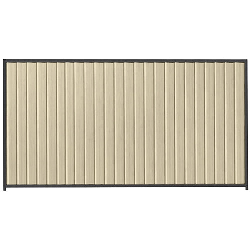 PermaSteel Fence Kit in the size of 3.1m x 2.1m with Merino Infill and Monolith Frame | Available at Australian Landscape Supplies
