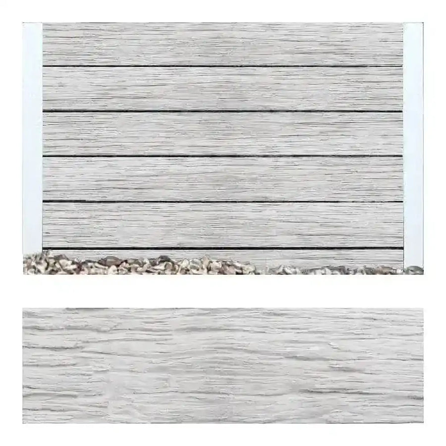 Plain Grey Timber Look Concrete Sleepers - Australian Landscape Supplies