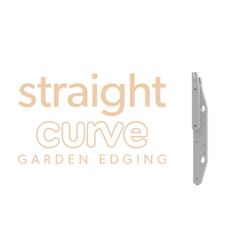 Straightcurve Garden Edging - Rib Joiner for Flexiline and Rigidline Steel Garden Edging
