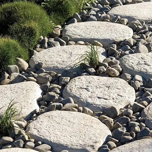 Riverstone Chalk Stepping Stone - Edenstone | Australian Landscape Supplies