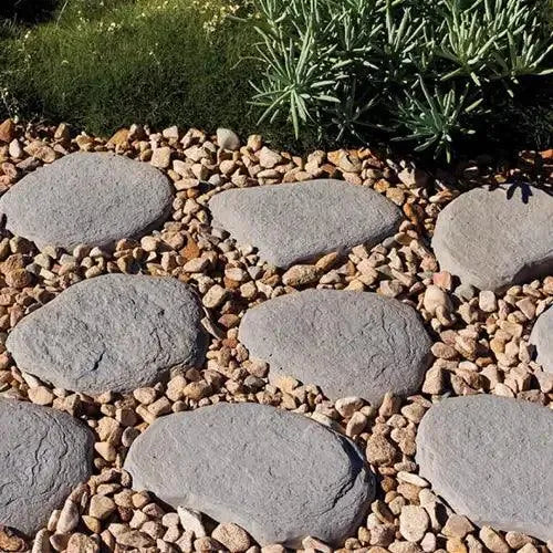 Riverstone Moody Grey Stepping Stone - Edenstone | Australian Landscape Supplies