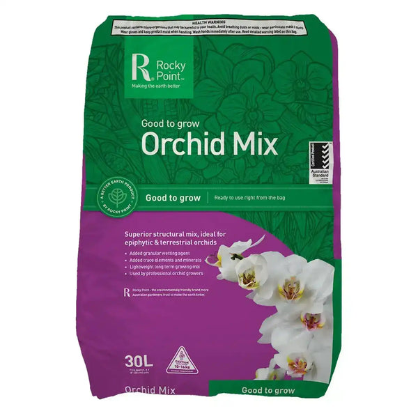 terrestrial orchid potting mix Orchid Mix Soil 30L by Rocky Point