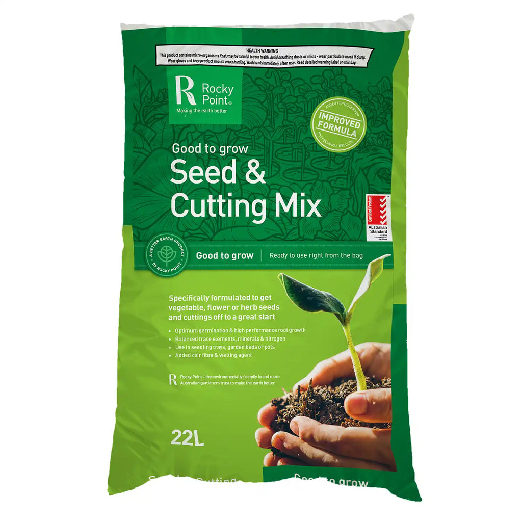 Seed & Cutting Mix - 22L by Rocky Point now available at Australian Landscape Supplies