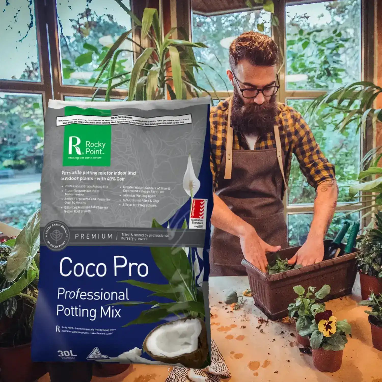 50l potting mix Coco Pro Potting Mix 50L - Rocky Point