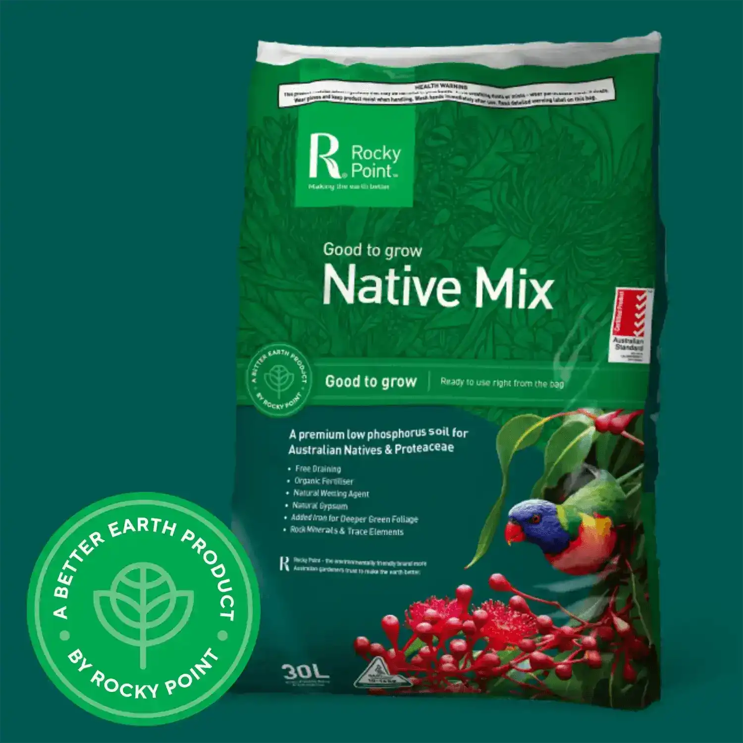 australian native potting mix Native Mix Low Phosphorus Soil - 30L