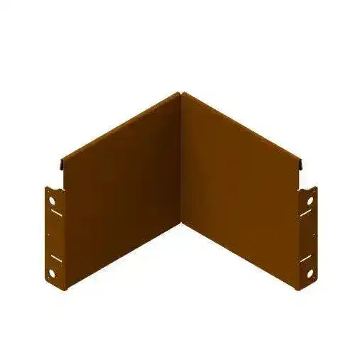 Garden Bed Reverse Corner Piece - Corten Steel - Australian Landscape Supplies