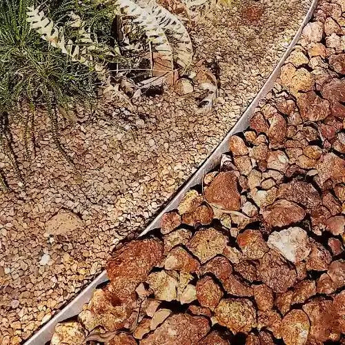 Galvanised Steel Garden Edging 2200mm Australian Landscape Supplies