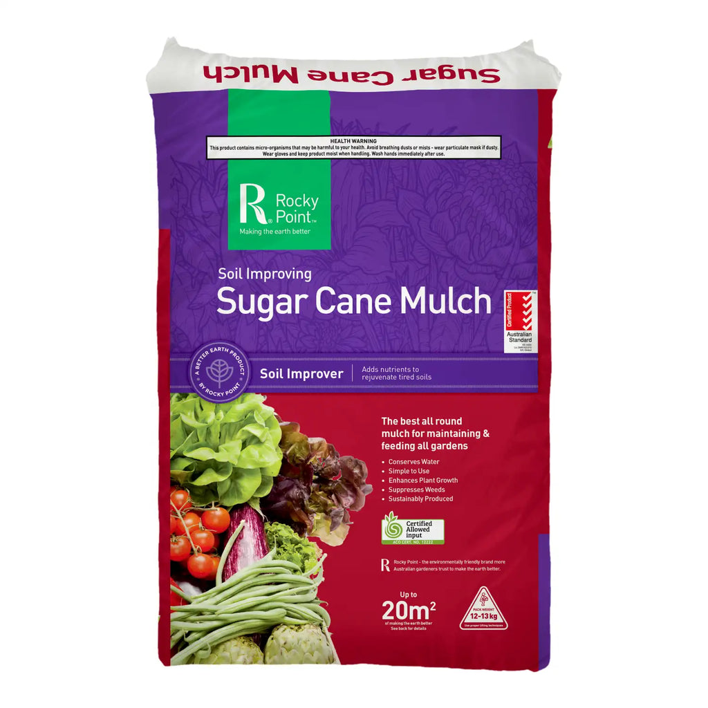 Sugar Cane Mulch - Bagged - Rocky Point | Australian Landscape Supplies