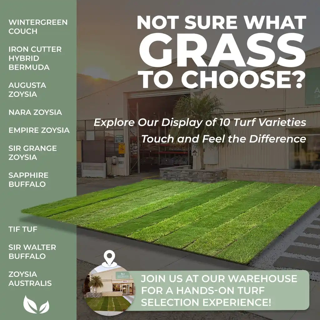 Australian Landscape Supplies - Turf Display