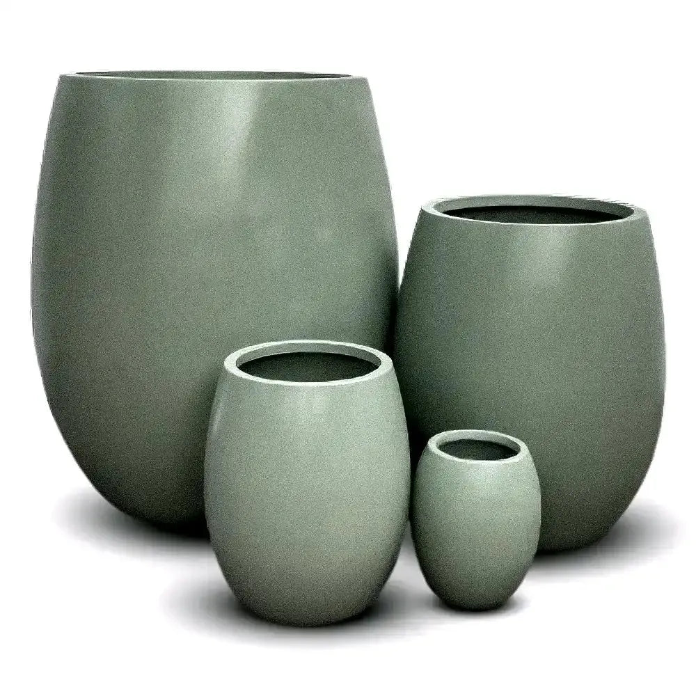 Zuma Pot - Moss Green - Australian Landscape Supplies