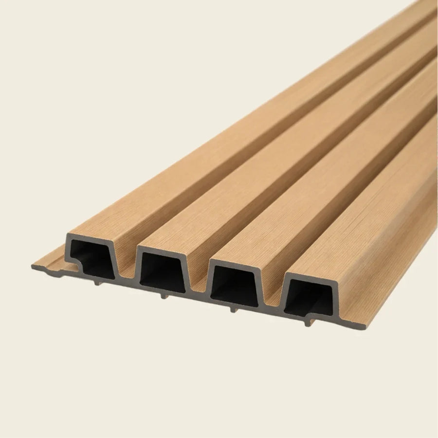 WoodEvo Composite Castellated Cladding Board - 216 x 33mm (186mm Cover)
