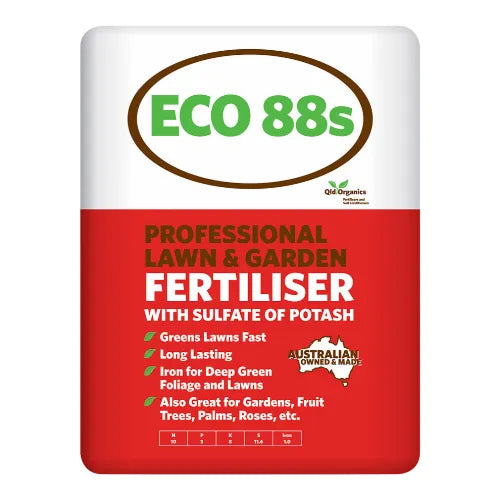 Eco88s 16kg Pellets | QLD Organics | Fertiliser | Australian Landscape Supplies