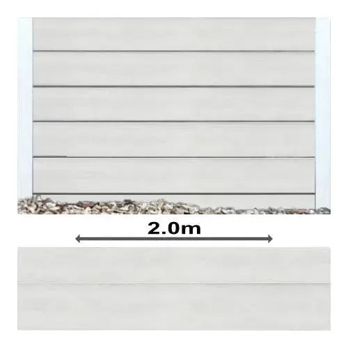 Grey Plain Smooth Concrete Sleepers - PCD - Australian Landscape Supplies