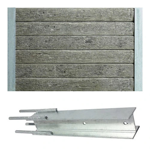 H Beam with RIO Steel Posts H Beams Available Now from Australian Landscape Supplies