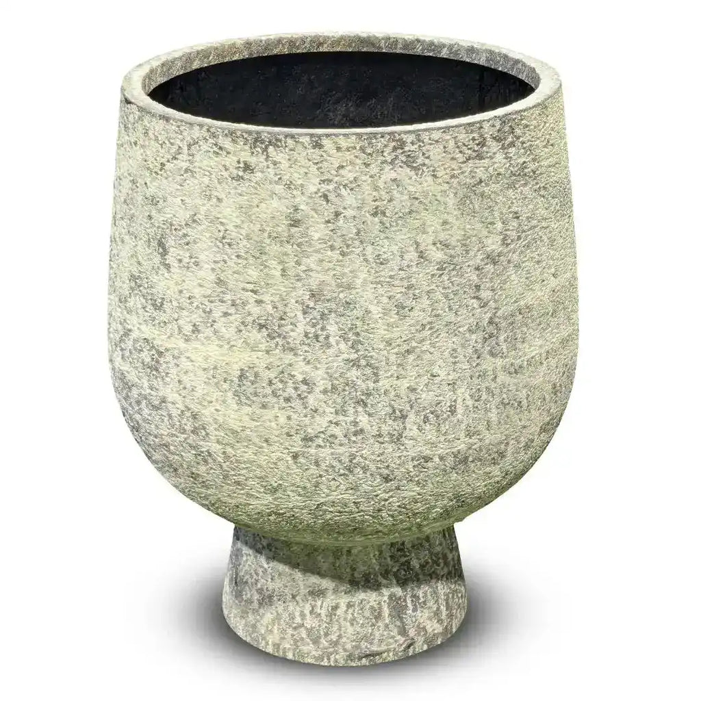 Halo Lightweight Rustic Pot - Green - Australian Landscape Supplies
