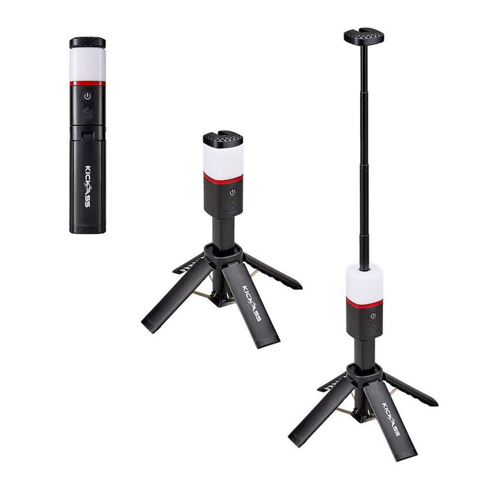 KickAss Rechargeable Camping Table Light - 1000 Lumens, 4400mAh