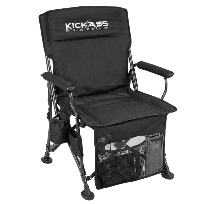 KickAss Ultimate Adventure Electric Camping Chair with Heating Function