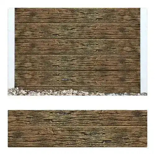 Oakey Brown Timber Optimum Sealed Concrete Sleepers - PCD - Australian Landscape Supplies