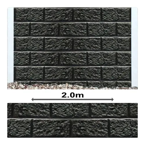 Onyx Block Pattern Optimum Sealed Concrete Sleepers - 2000mm | PCD Prime Concrete Developments | Australian Landscape Supplies