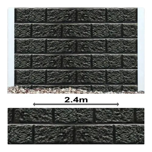 Onyx Block Pattern Optimum Sealed Concrete Sleepers - 2400mm | PCD Prime Concrete Developments | Australian Landscape Supplies