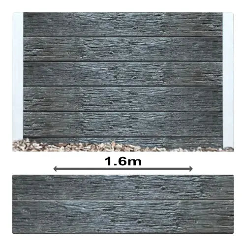 Onyx Timber Rustic Optimum Sealed Concrete Sleepers - 1600mm | PCD Prime Concrete Developments | Australian Landscape Supplies