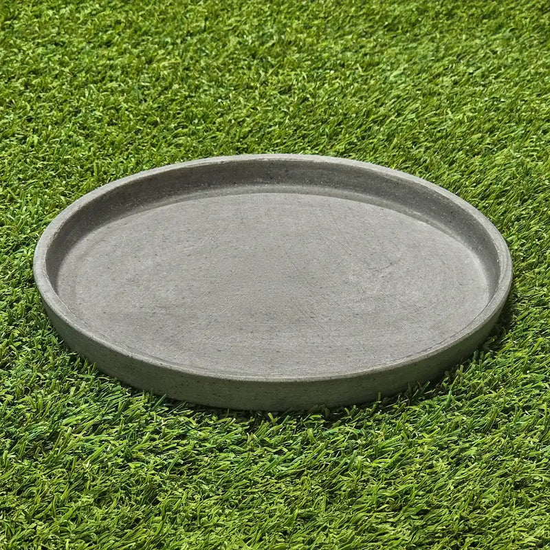 Polished Cement Round Saucer - Australian Landscape Supplies