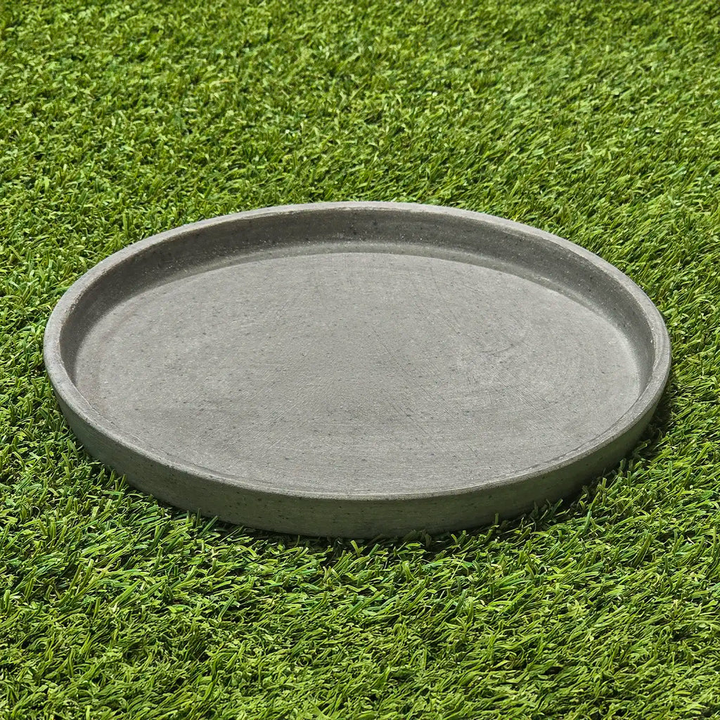Polished Cement Round Saucer - Australian Landscape Supplies
