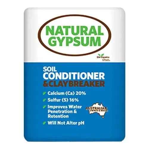 Natural Gypsum Clay Breaker 25kg | QLD Organics - Australian Landscape Supplies