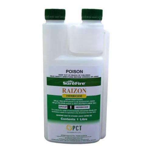 SureFire Raizon Herbicide 1 Liter - PCT | Weed Killer | Australian Landscape Supplies