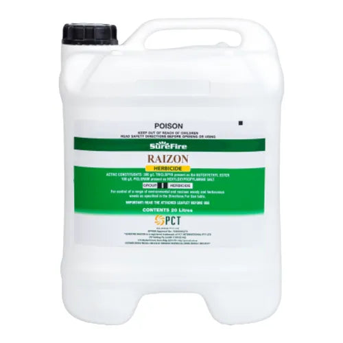 SureFire Raizon Herbicide 20 Liter - PCT | Weed Killer | Australian Landscape Supplies