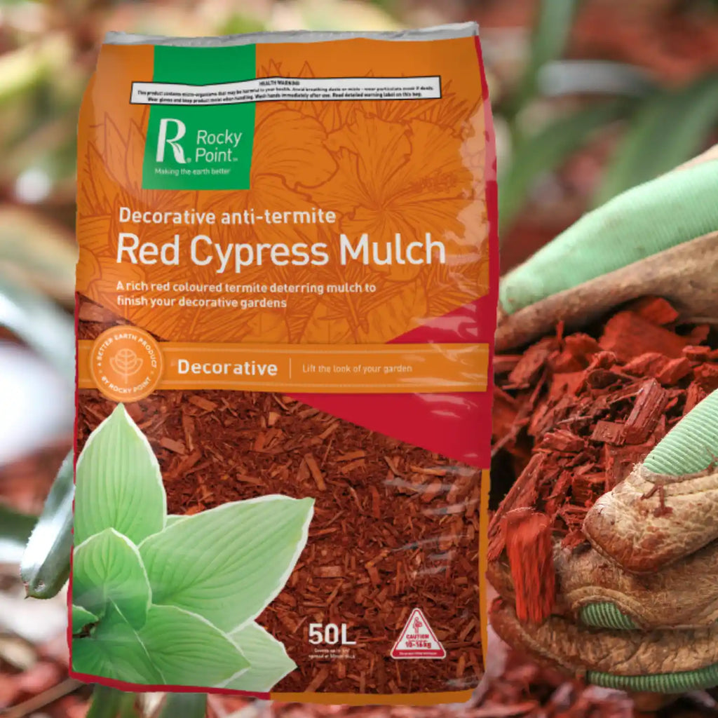 Red Cypress Mulch - Bagged - Rocky Point | Australian Landscape Supplies