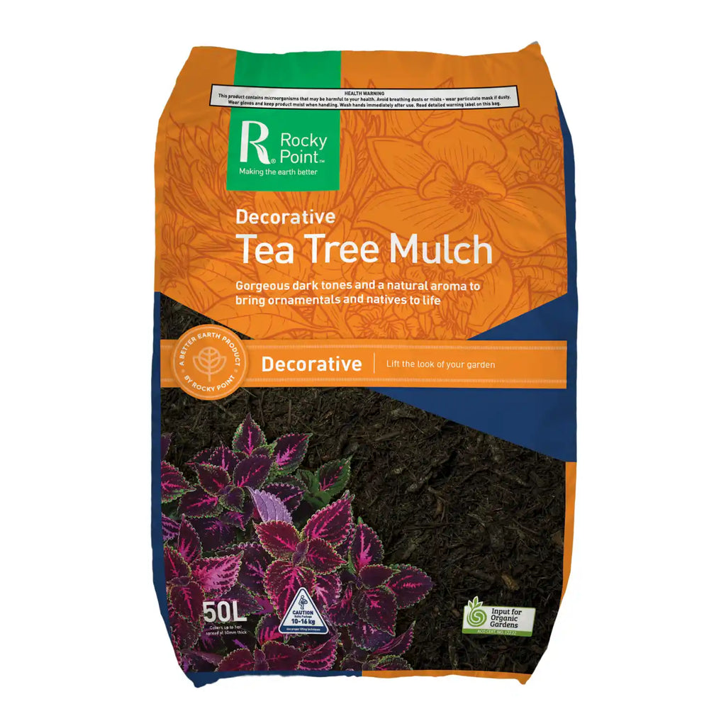 Tea Tree Mulch - Bagged - Rocky Point | Australian Landscape Supplies