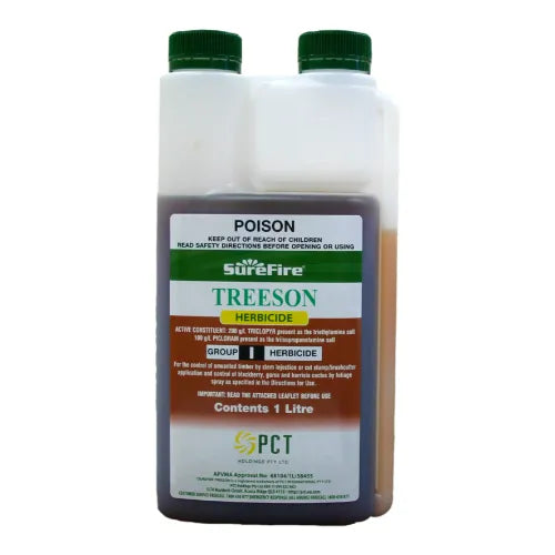 SureFire Treeson 1 Liter Herbicide - PCT | Weed Killer | Australian Landscape Supplies