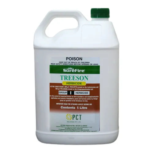 SureFire Treeson 5 Liter Herbicide - PCT | Weed Killer | Australian Landscape Supplies