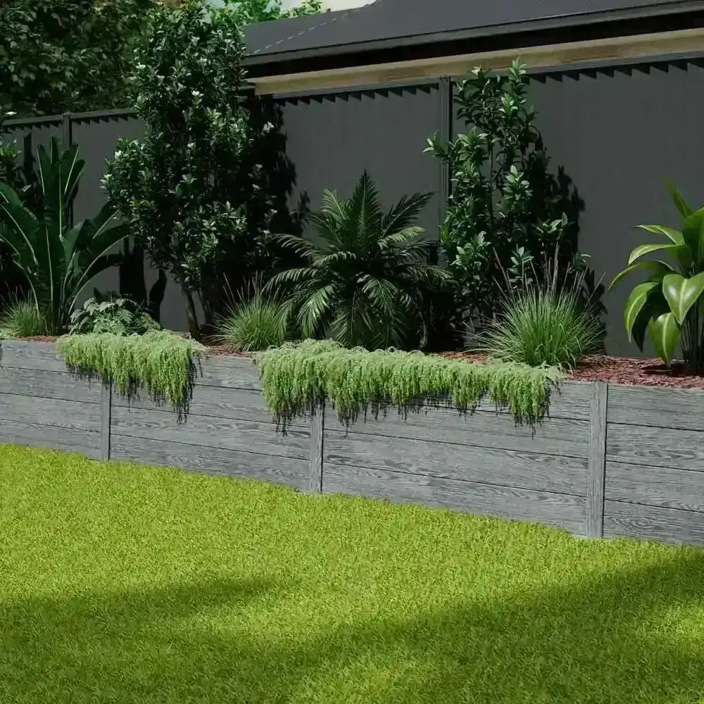 TUFFPOLY Lightweight Timber Look FRP Composite C Posts - Australian Landscape Supplies