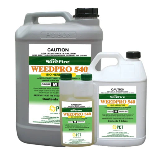Weedpro 540 Herbicide - Surefire | Garden Weed Control | Australian Landscape Supplies