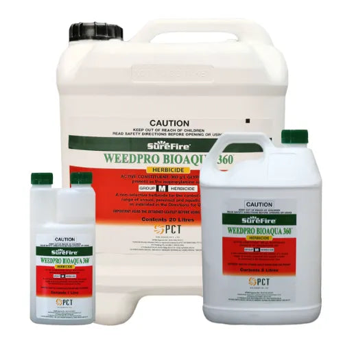SureFire WEEDPRO BIOAQUA 360 Herbicide - PCT | Weed Killer | Australian Landscape Supplies