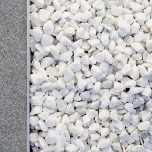 Crushed Snow White - Natural Pebbles | Decorative Pebbles  | Australian Landscape Supplies