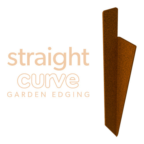 Heavy Duty Peg - Straightcurve | Weathering Steel Garden Edging | Australian Landscape Supplies