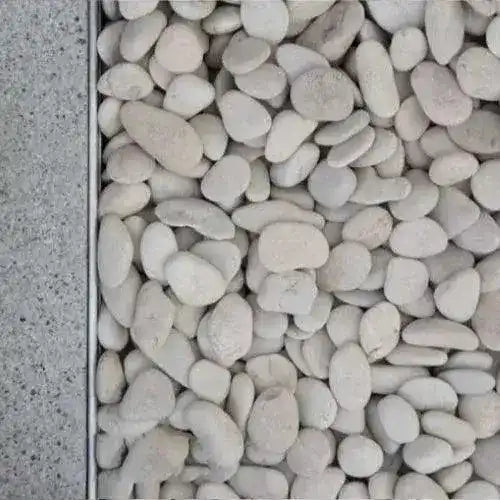 Ivory Natural Pebbles - 20kg - Kashmiri - Australian Landscape Supplies