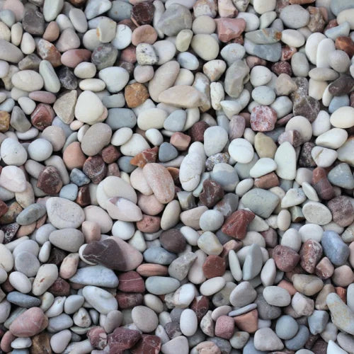 Mixed Indo - Natural Pebbles | Decorative Pebbles | Australian Landscape Supplies