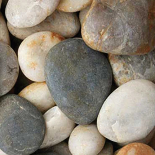 Mixed - Natural Pebbles | Decorative Pebbles | Australian Landscape Supplies