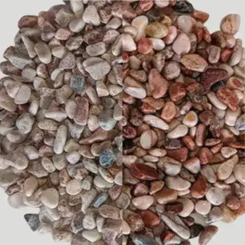 Salmon Pink - Natural Pebbles - 20kg - Kashmiri - Australian Landscape Supplies