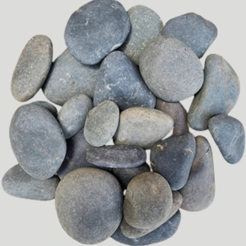 Sino Black - Natural Pebbles Large Dry | Decorative Pebbles | Australian Landscape Supplies