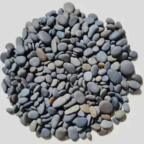 Sino Black - Natural Pebbles - 20kg - Kashmiri - Australian Landscape Supplies